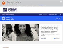 Tablet Screenshot of foundation-finplan.practicalmoneyskills.com